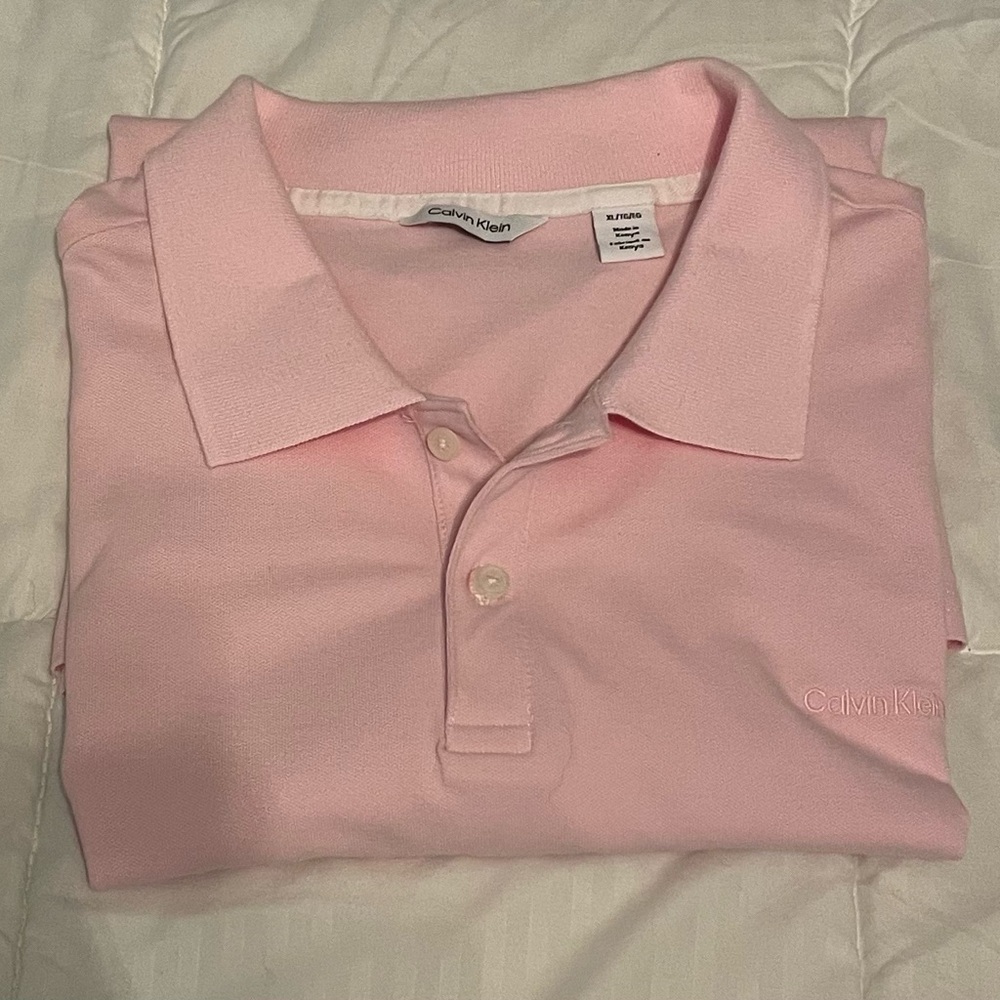 Unisex, Calvin Klein Pink Shirt, NWOT